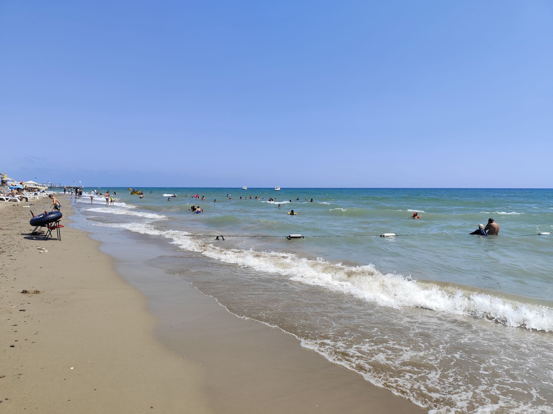 Belek Halk Plajı'in fotoğrafı - Çocuklu aile gezginleri için önerilir
