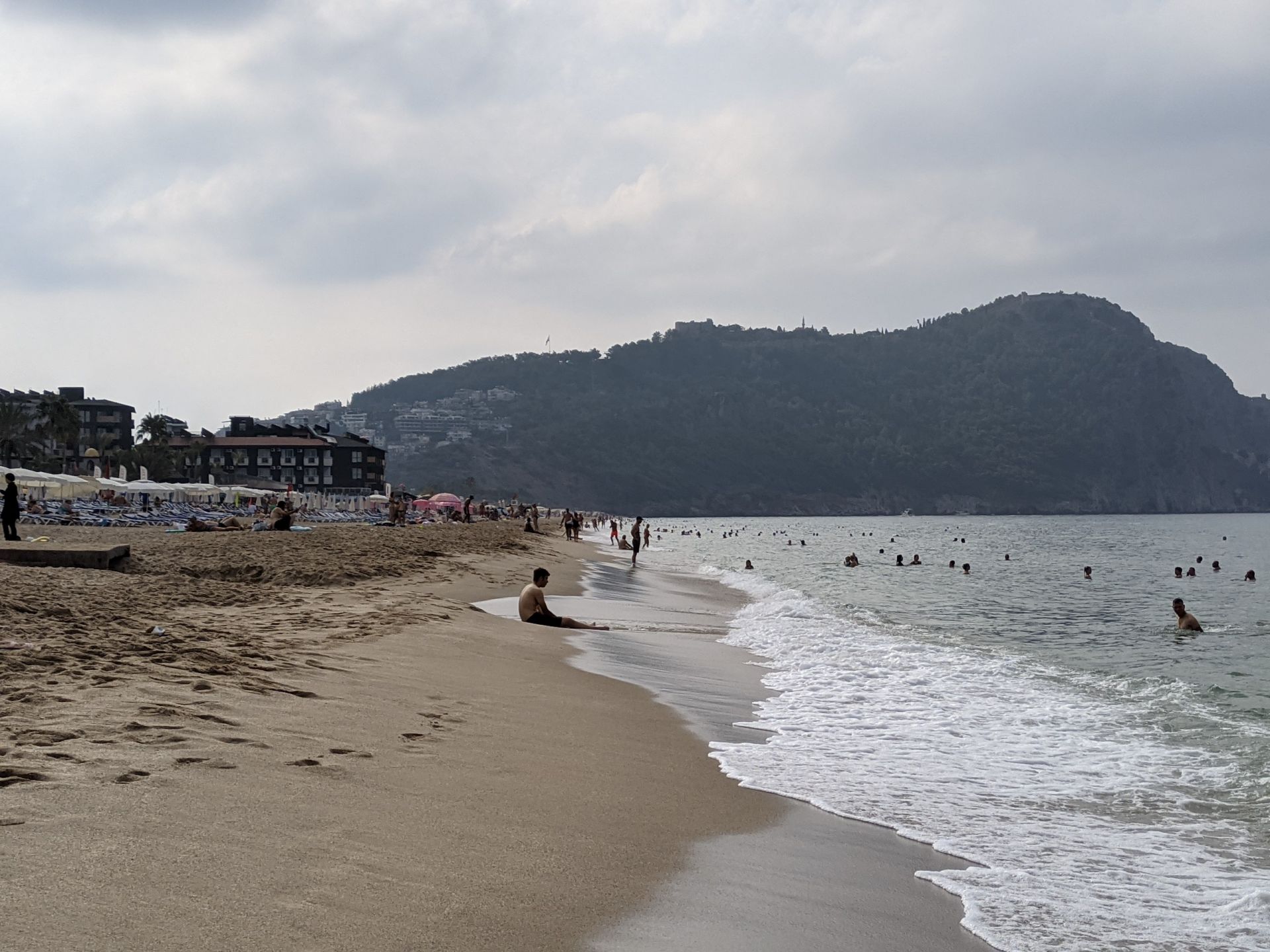 Kleopatra Plajı'in fotoğrafı ve yerleşim