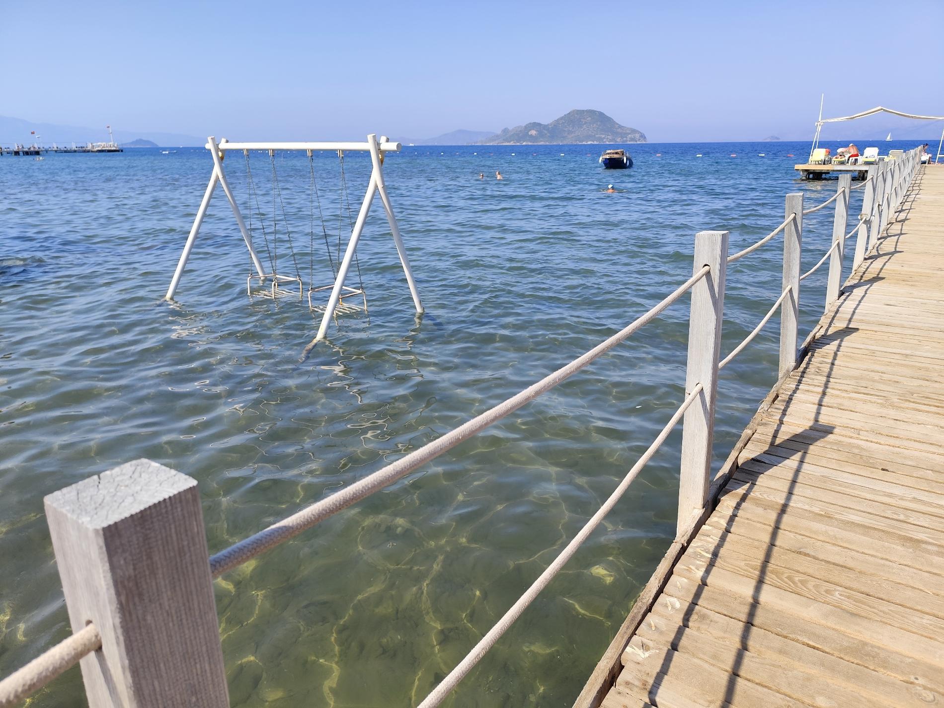 AVTA Tatil Köyü Iskelesi Plaji'in fotoğrafı ve yerleşim